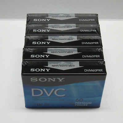 5 Sony Vx2100 Mini Dv Video Tape For Sony Vx700 Vx2000 Vx1000 Trv950 Camcorder